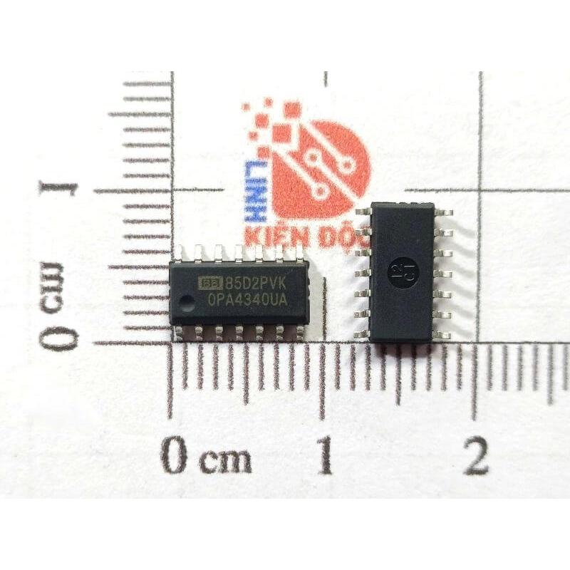 [Combo 2 chiếc] OPA4340UA, OPA4340 IC Chuyên Dụng SOP-14