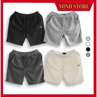 Quần Đùi Nam mặc nhà cotton dày dặn cao cấp, Quần Short Nam thể thao mặc nhà QD03 - MINHSTORE