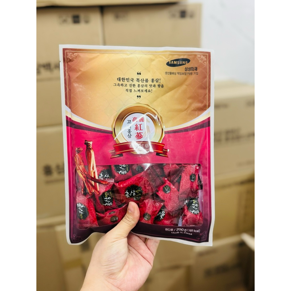 COMBO 7 Gói Kẹo Hồng Sâm 200gr
