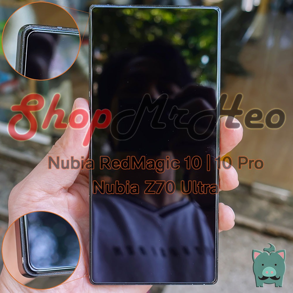 Dán Kính Cường Lực Nubia Red Magic 11 Pro | RedMagic 10 Pro | 11 Pro+ | Nubia Z70 Ultra (Vân Tay OK)