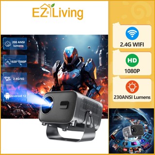 Máy chiếu 2025 Mới nhất P19 Máy chiếu LED thông minh Android 13 với Tự động lấy nét WiFi 5G kép và Điện thoại gương