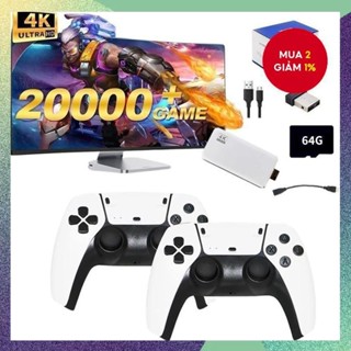 M15 4K Game Stick Mini Máy Chơi Game 64GB Lưu Trữ Retro Cầm Tay 20000 Trò Chơi Người Chơi