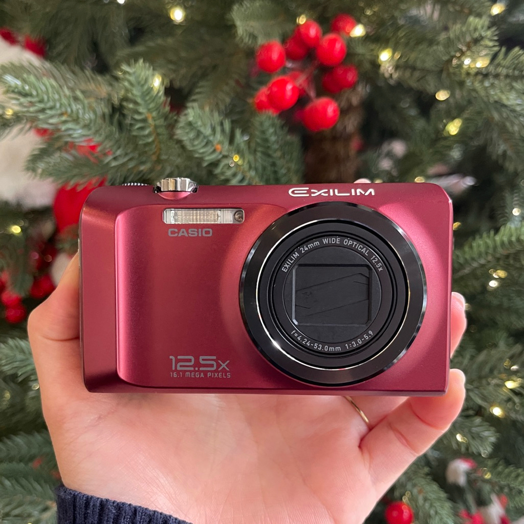 📸 CASIO EXILIM EX-H30 – Đỏ rượu sang xịn