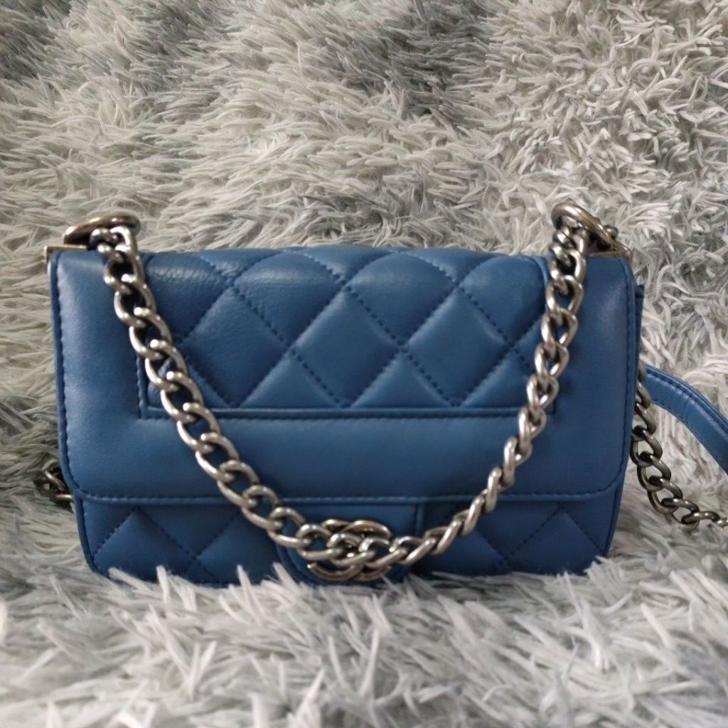 Túi si CNX21 da bê dáng hộp size 21cmx14cmx7cm