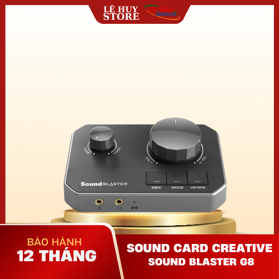 Sound Card Creative Sound Blaster G8 - Hàng Chính Hãng