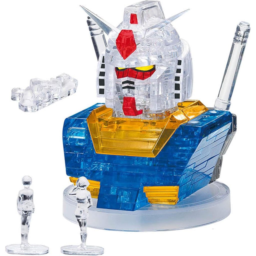 Beverly 55-Piece Crystal Puzzle Gundam 3D Jigsaw Puzzle Direct from Japan