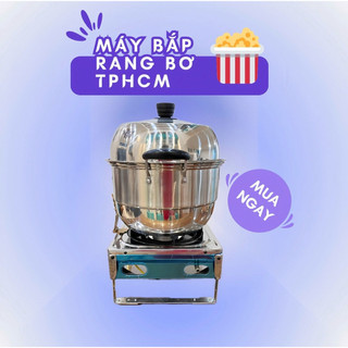Máy làm bắp rang bơ 34cm Bếp gas lớn