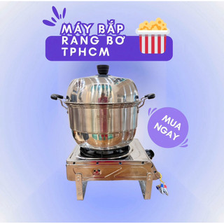 Máy làm bắp rang bơ 34cm Bếp gas lớn