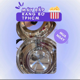 Máy làm bắp rang bơ 34cm Bếp gas lớn