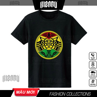 Áo thun Kamen Rider OOO Medal SABER Ghost Ijinroku Black T-Shirt ngắn tay