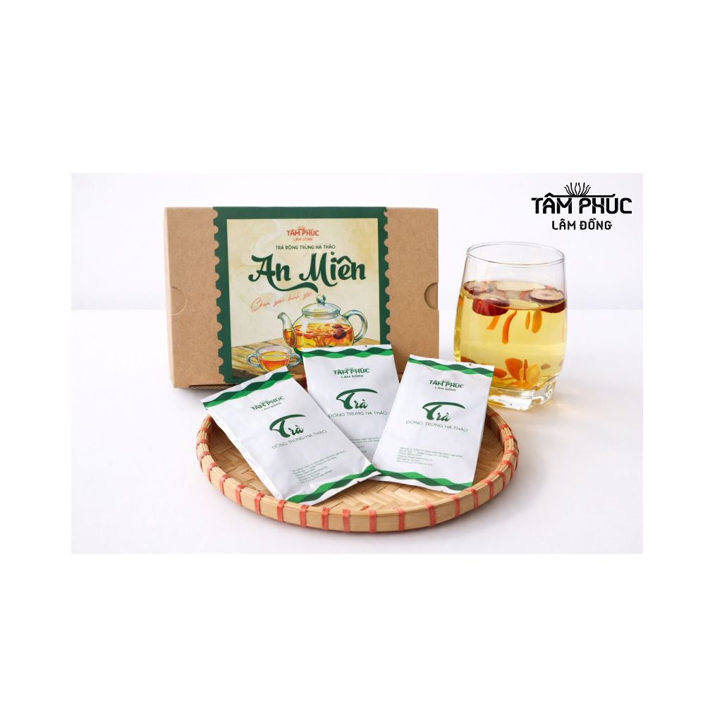 Trà Thảo Mộc Đông trùng hạ Thảo - An Miên - Tâm Phúc Lâm Đồng