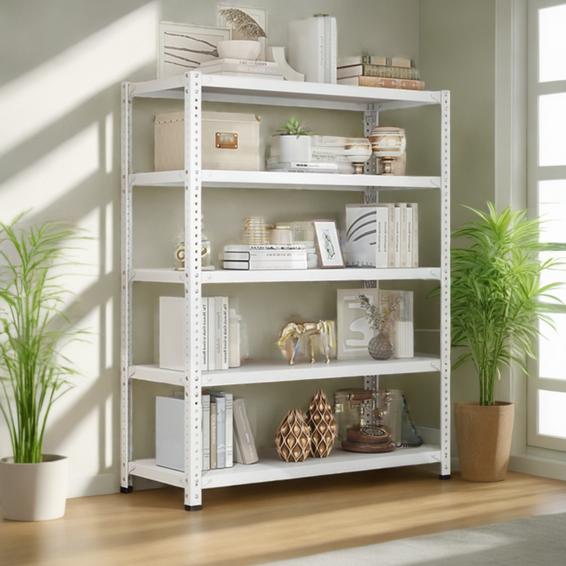 MIST Kệ sắt V lỗ Chiều cao sàn có thể điều chỉnh Kệ lắp ráp Có thể chịu được 500kg  Kệ sắt Dung lượng lưu trữ lớn