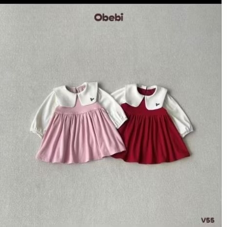 Pass đầm obebi vải thun mát mịn