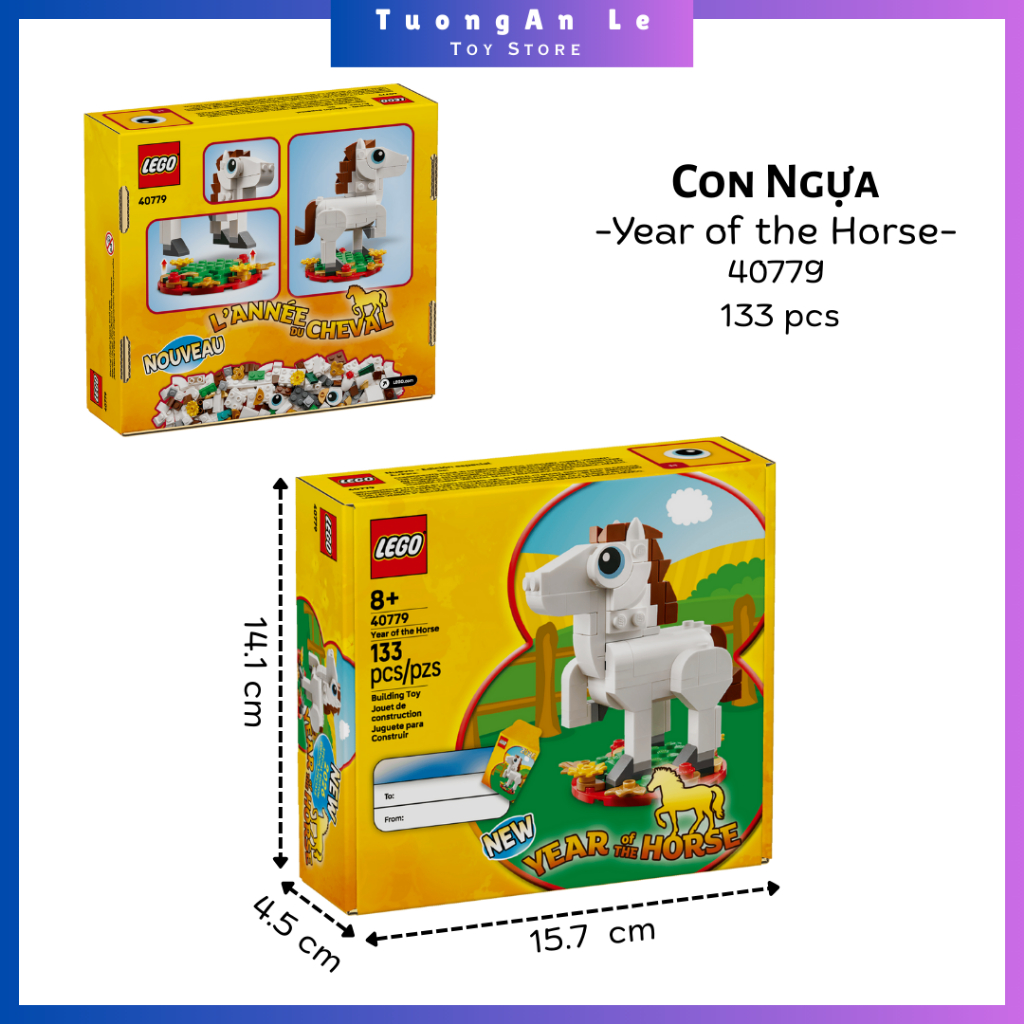 40779 LEGO Year of the Horse Năm Con Ngựa
