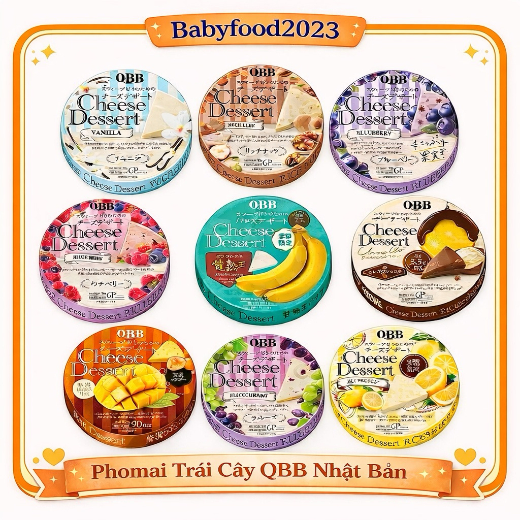 Phomai QBB Nhật cho bé từ 1 tuổi 6*15g.