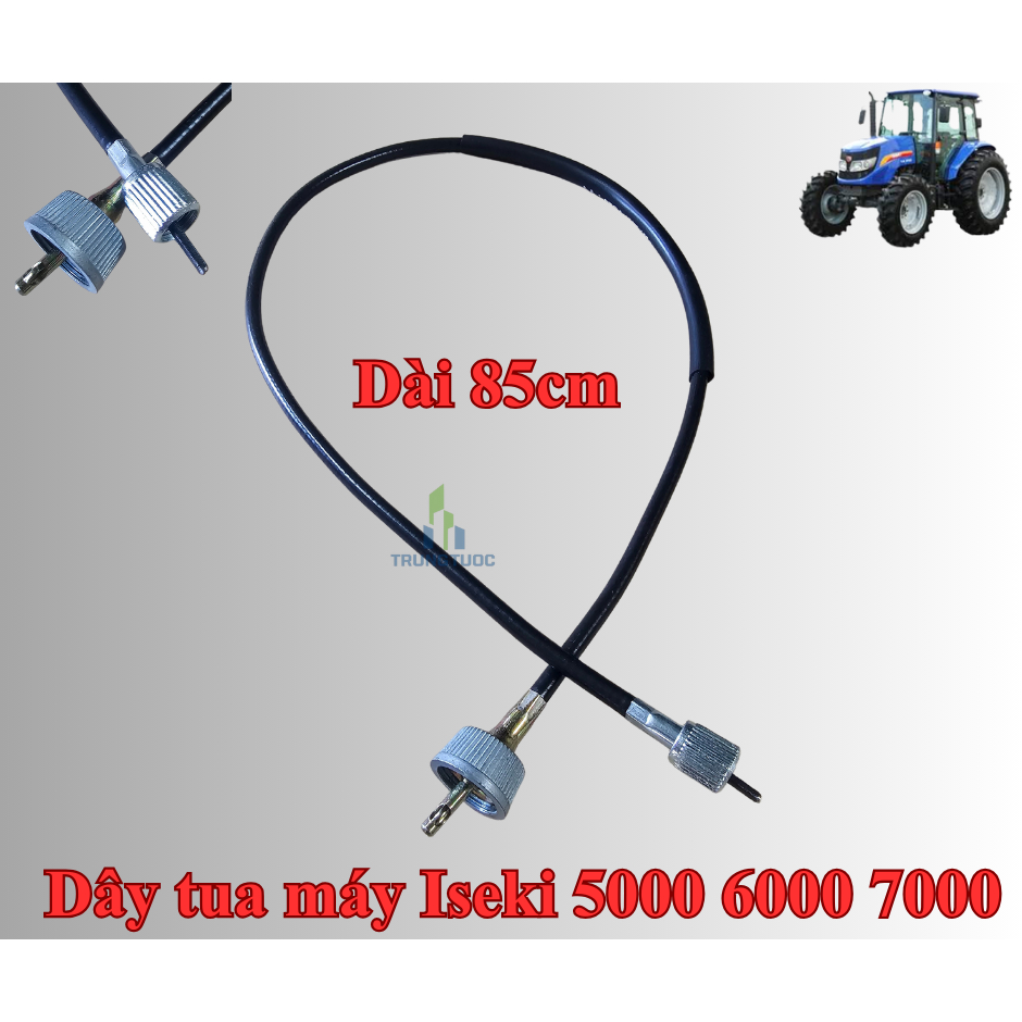 Dây Báo Vòng Tua Máy Cày Iseki T5000 T6000 T6500 T7000 | Dây Tua Máy 85cm