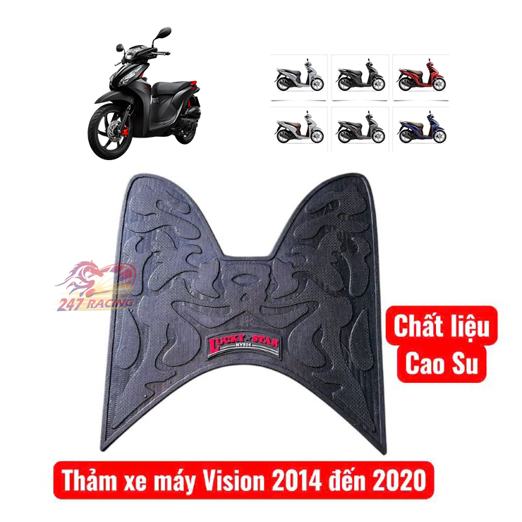 Thảm lót chân xe máy Vision 2014-2020
