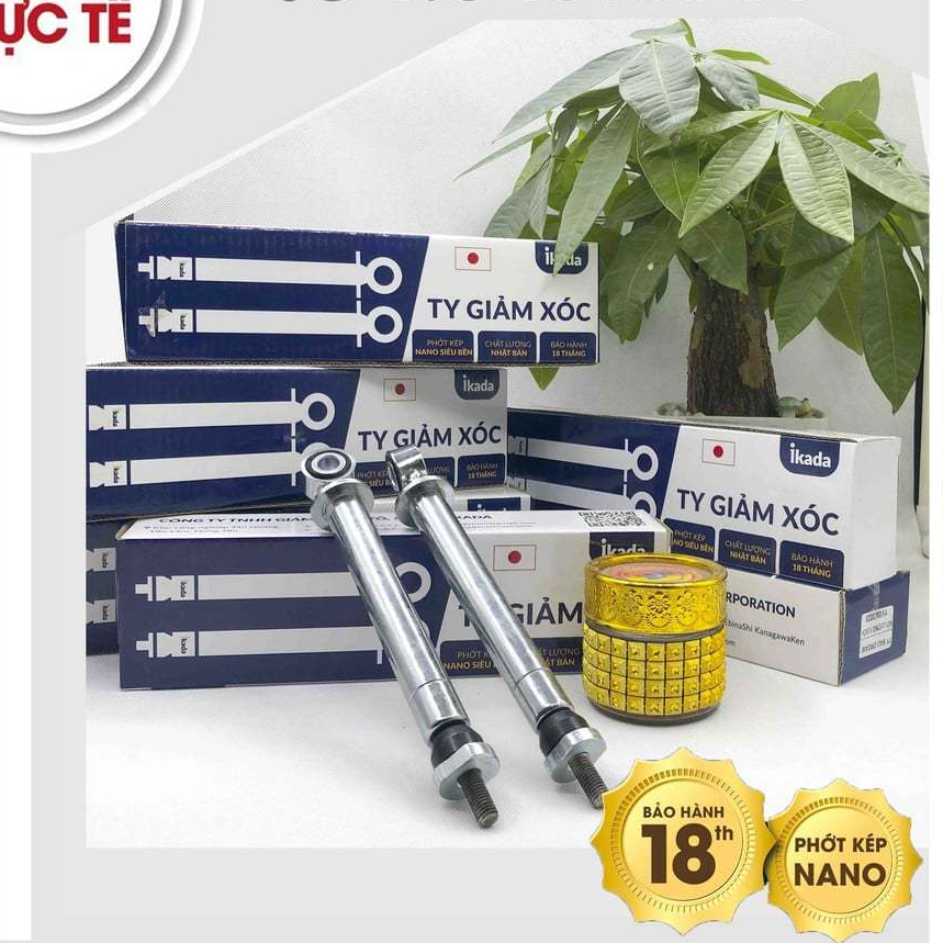 Ty Sau Nouvo LX 135, Ty Phuộc Sau Nouvo 150 Ikada - Ty Giảm Xóc Sau Nhún Êm Chống Kịch (BH 18 Tháng)