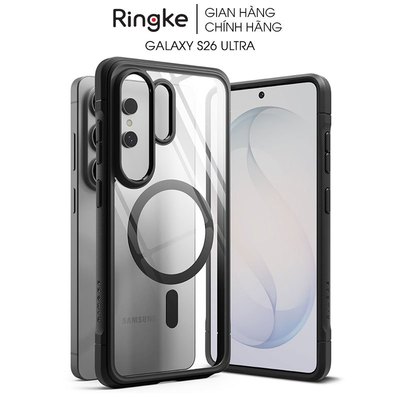 Ốp lưng Samsung Galaxy S26 Ultra RINGKE Fusion Bold Magnetic