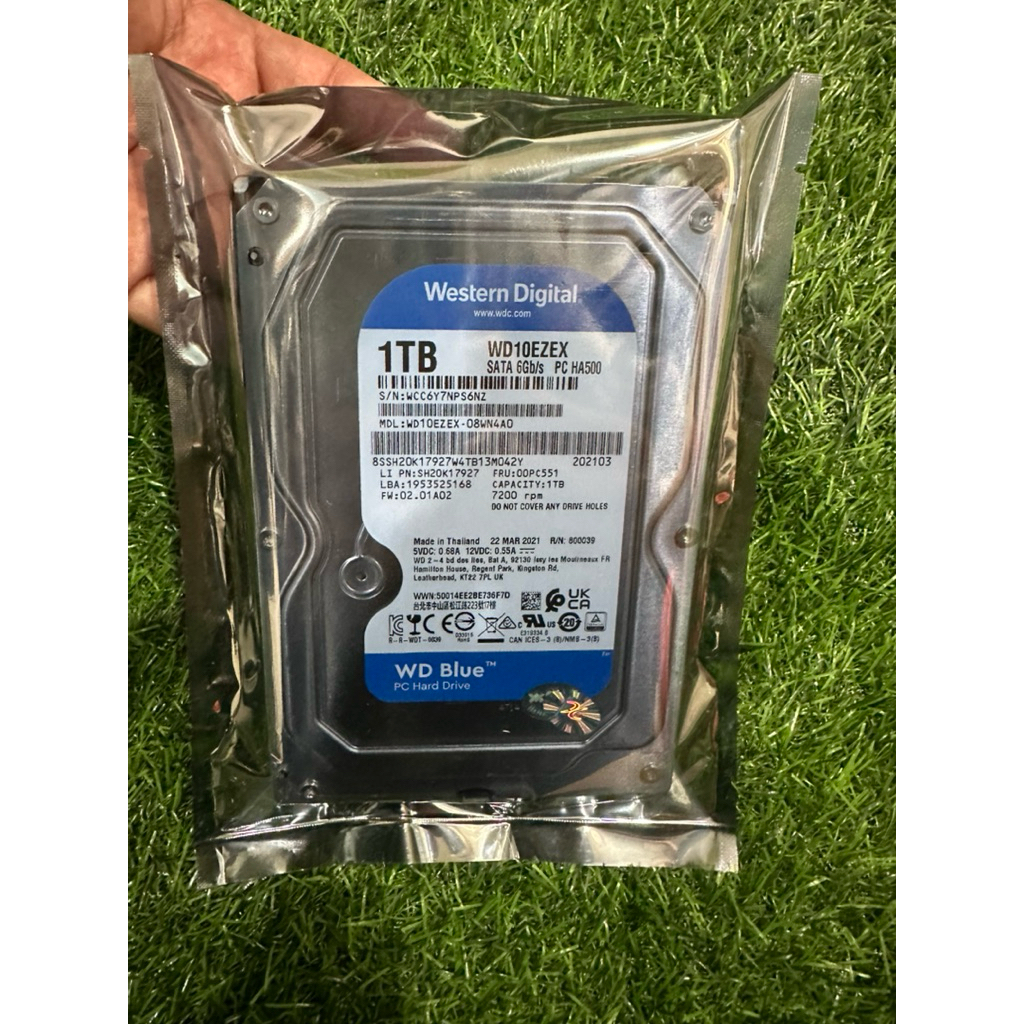 Ổ Cứng renew bảo hành 2 năm HDD WD Blue 1TB – 3.5” SATA III – 7200RPM