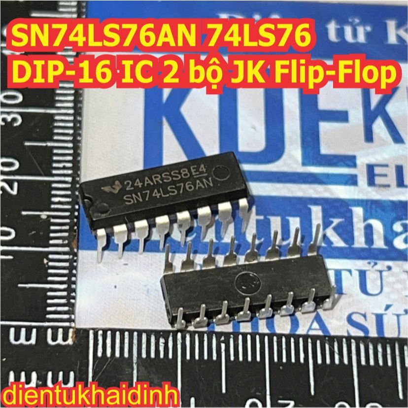5 con 74LS74 74LS76 74LS83 SN74LS76AN SN74LS83N SN74LS74AN DIP-14, 16 IC họ 74LSxx kde3425