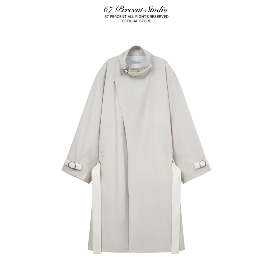 Áo Khoác Dáng Dài Phong Cách 67PERCENT/67% - SEONE LONG COAT