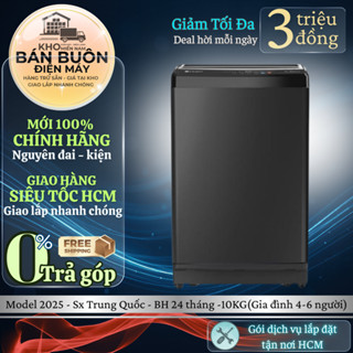 WT-E10NGR21 Máy giặt Casper – 10kg, lồng đứng, giặt sạch sâu WT-E10NGR21