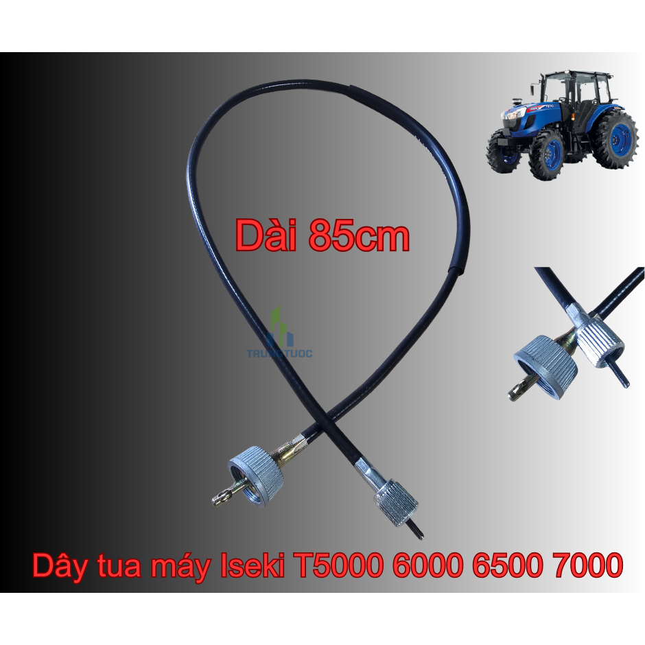 Dây Tua Máy Cày Iseki Dài 85cm – T5000 6000 6500 7000