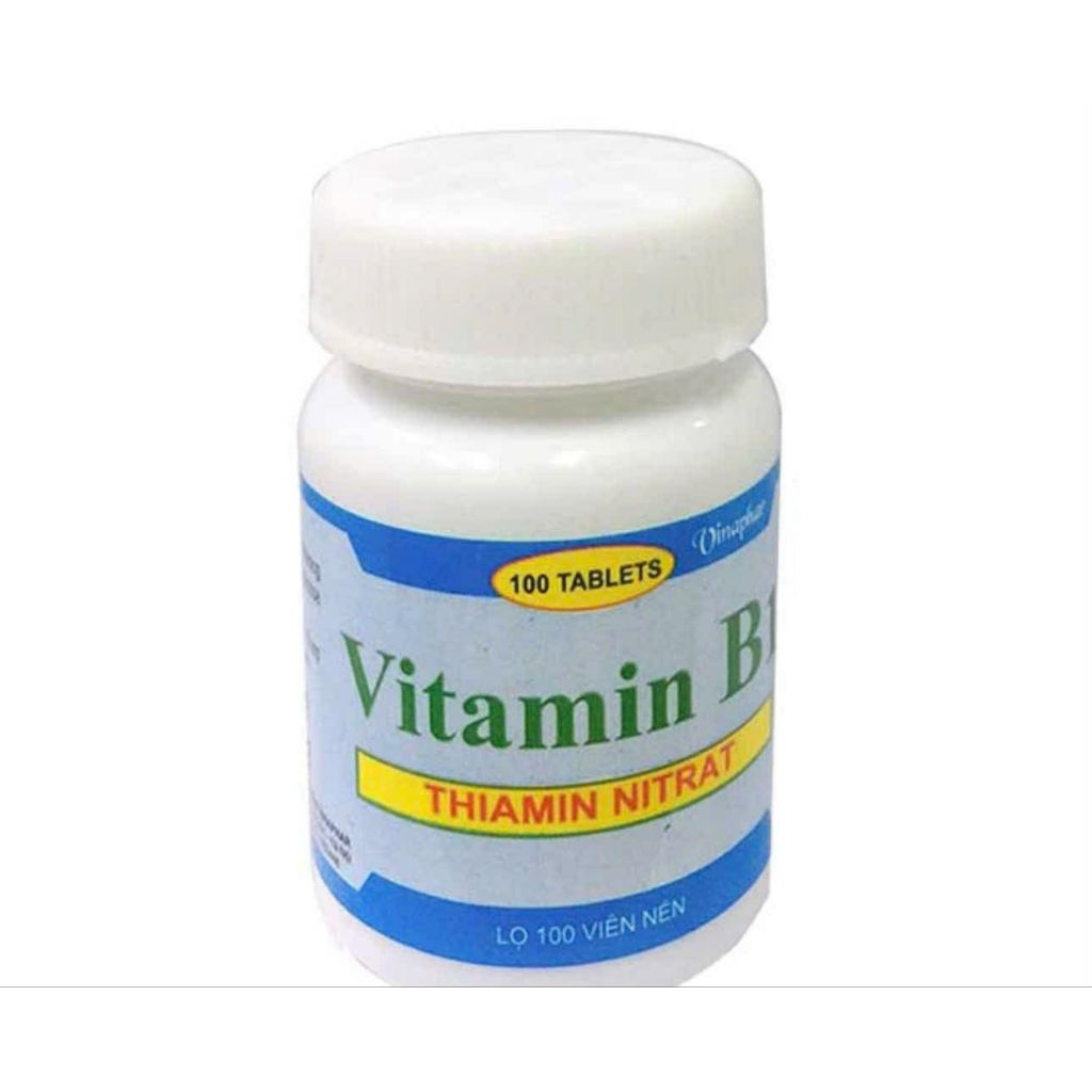 ✅[chianh hãng]Viên uống vitamin B1 đẹp da, mọc tóc