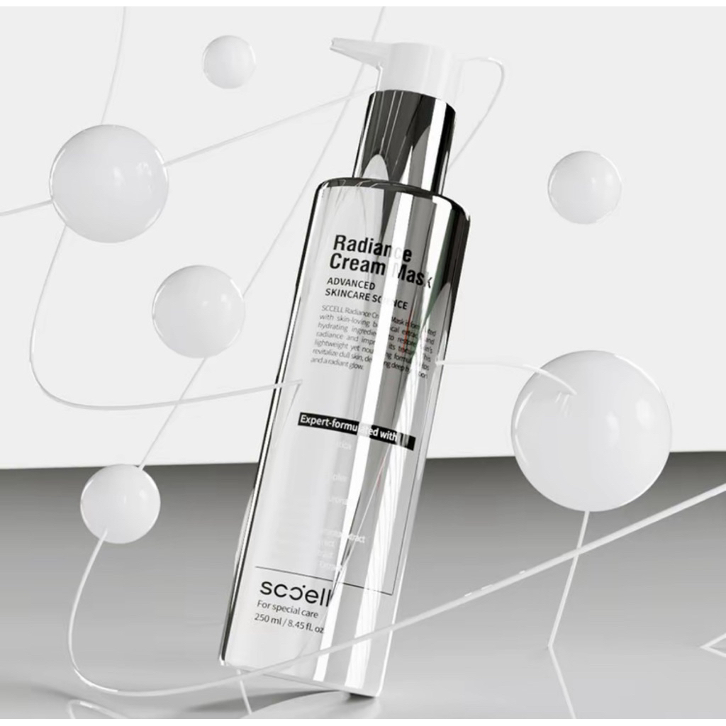 Mặt nạ ủ trắng Sccell Radiance Cream Mask 240ml hỗ trợ dưỡng trắng sáng da