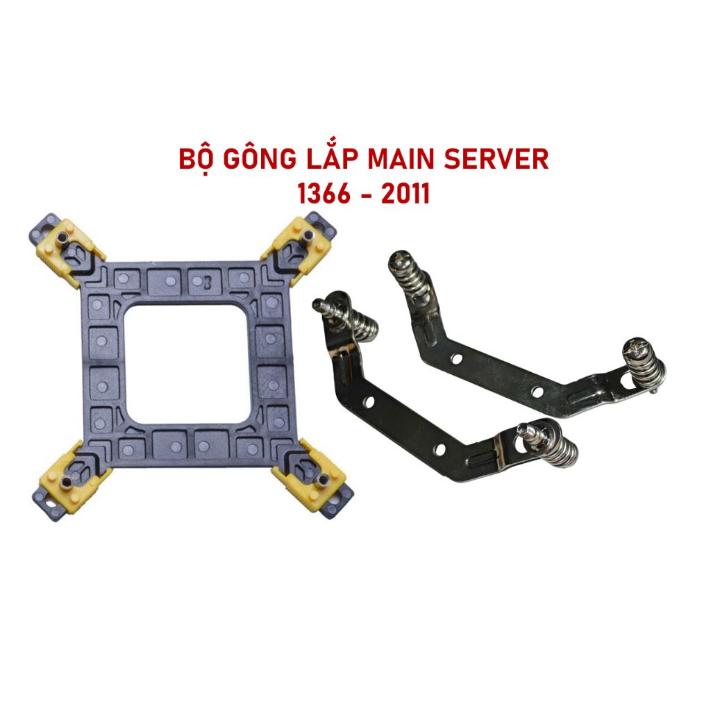 Gông và đế backplate lắp tản nhiệt main server x58 x99 socket 1366 2011 (đọc mô tả và xem video)