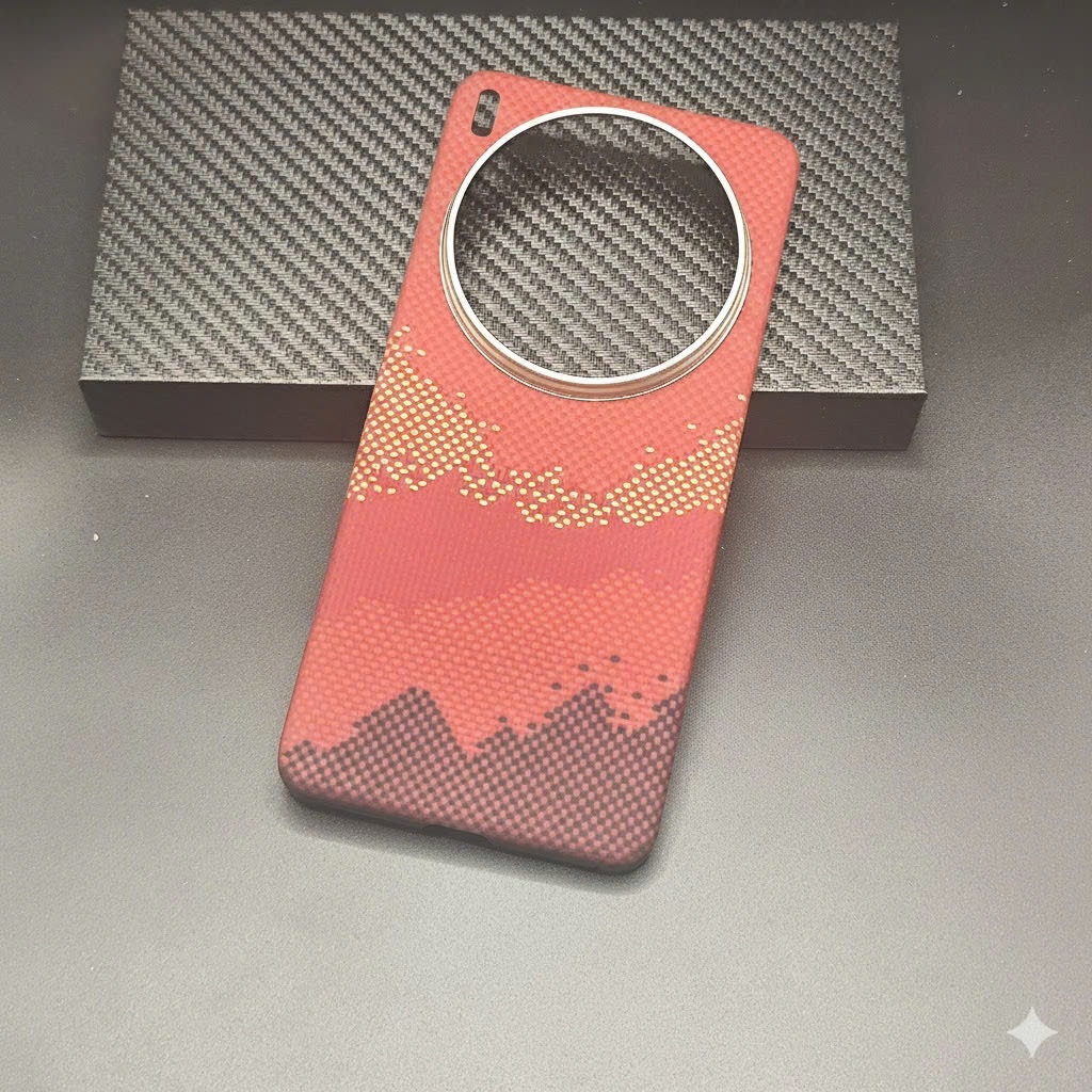 [Hàng Có Sẵn] Ốp lưng Từ Tính Carbon - Kevlar - Aramid Vivo X200 Pro - Mặt Lưng Chống Bám Vân Tay