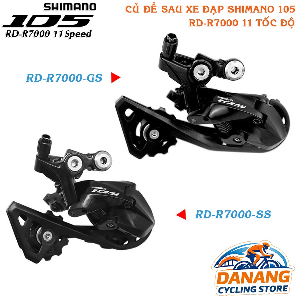 Củ Đề Sau Xe Đạp Road SHIMANO 105 RD R7000 11 Tốc Độ – Chính Hãng