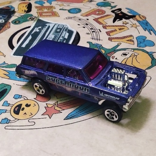 Xe Mô Hình Hot Wheels 64 CHEVY NOVA GASSER