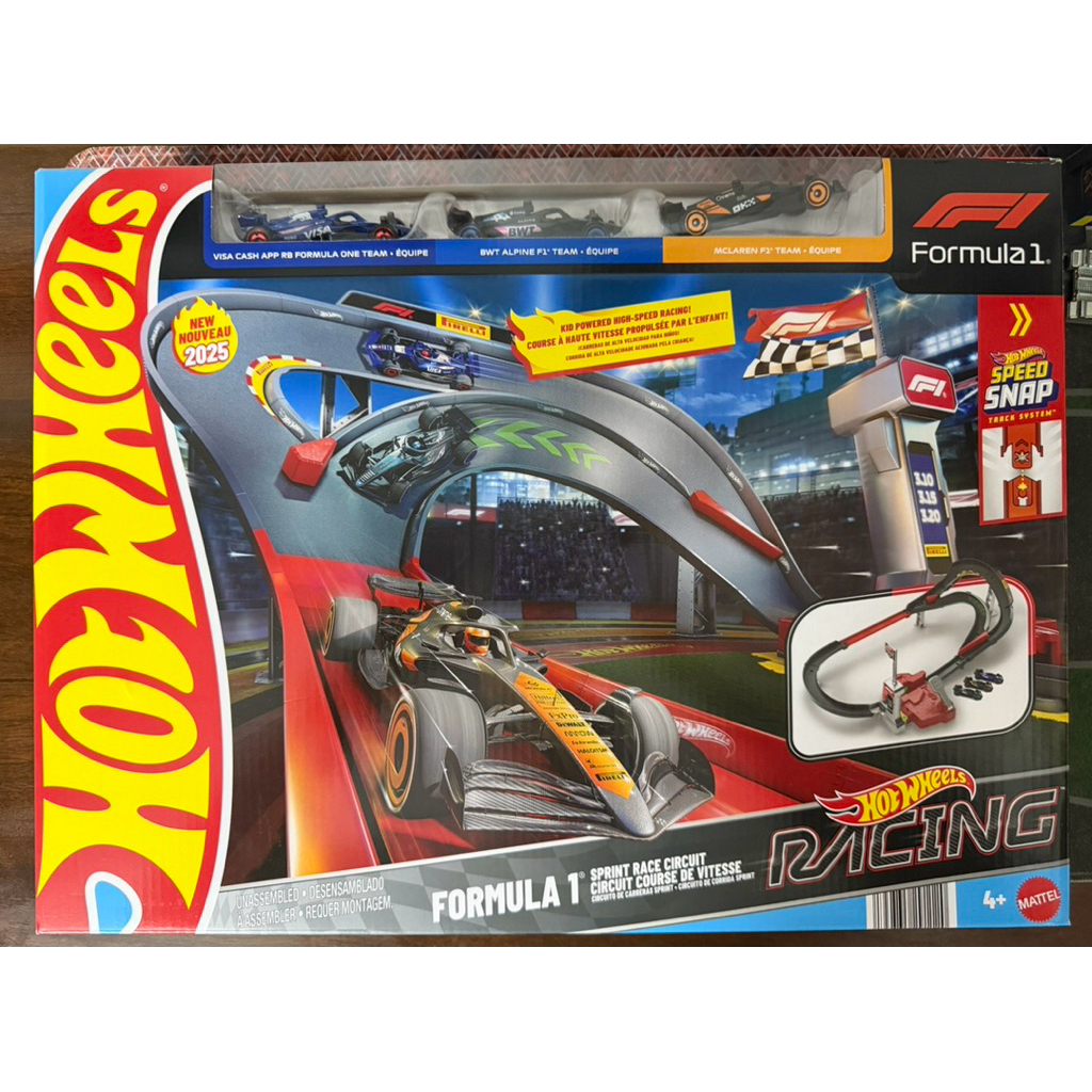 Đường đua Hot Wheels Speed Snap Track System Formula 1