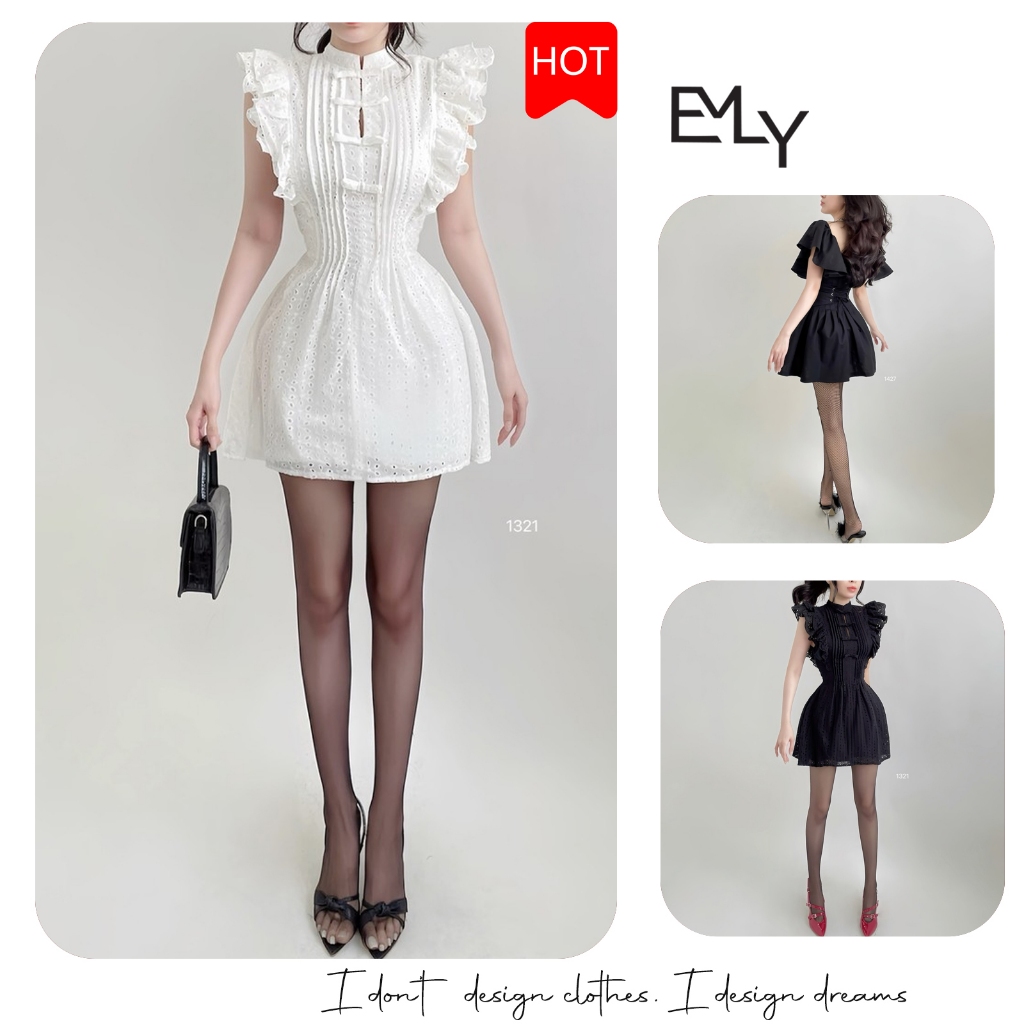Đầm dự tiệc kiểu mini Emilyshop (TX)