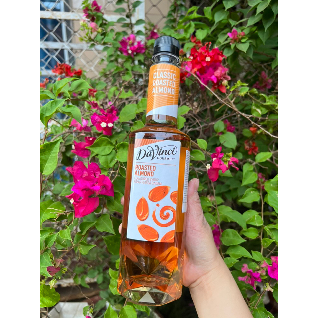 Siro Hạnh Nhân Rang / Roasted Almond Syrup - DaVinci Gourmet (750ml)