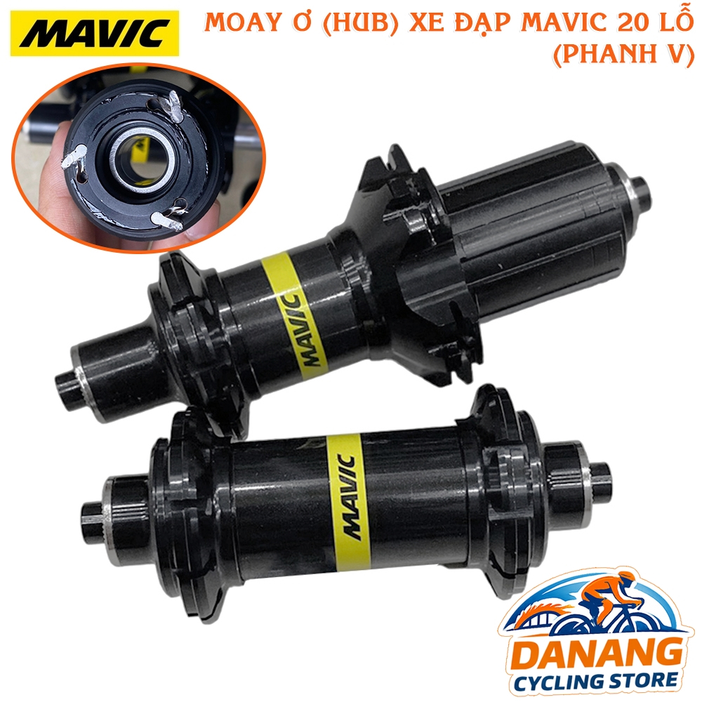 Moay ơ (Đùm) Xe Đạp Mavic 20 Lỗ – Hub Phanh V (Cối Nổ)