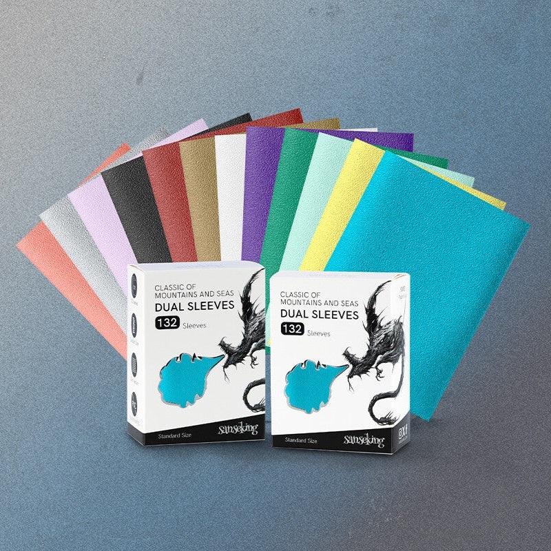 Phụ kiện chính hãng Sanseking - Ancient Dragon Sleeve (132pcs) chuyên dùng cho giải đấu