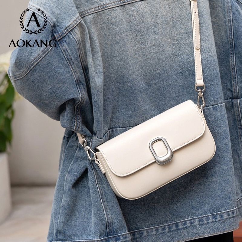 [Đặt trước] Túi xách AOKANG chính hãng da bò, cơ bản, dễ đeo