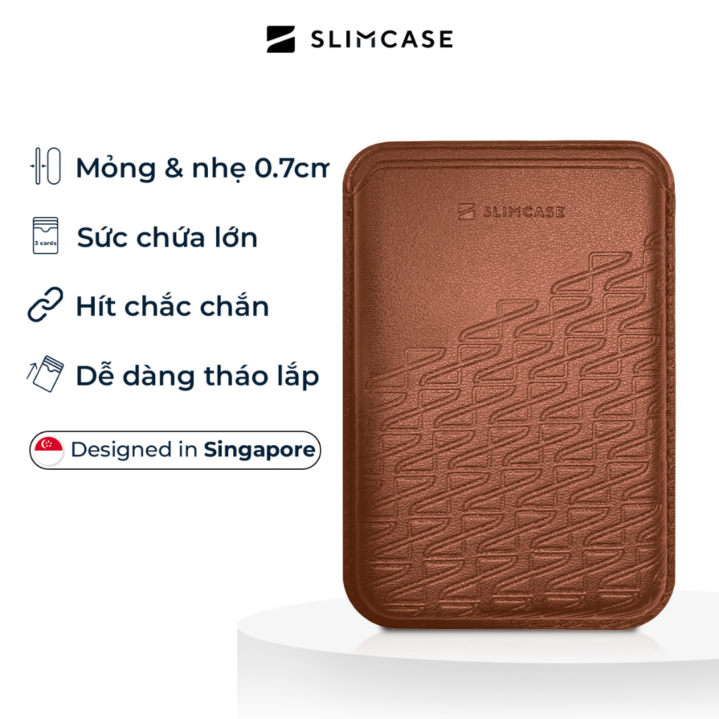 Ví da SLIMCASE Magsafe Wallet sang trọng đẳng cấp