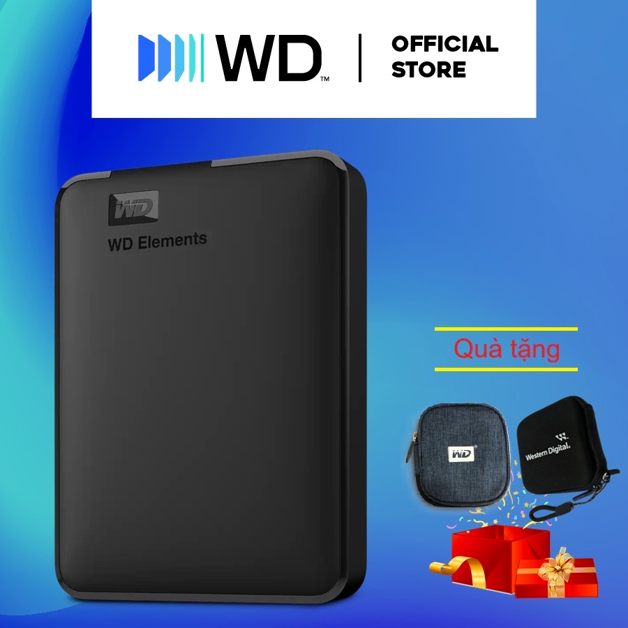 Ổ cứng di động Western Digital WD Elements 2.5" 2TB - WDBU6Y0020BBK