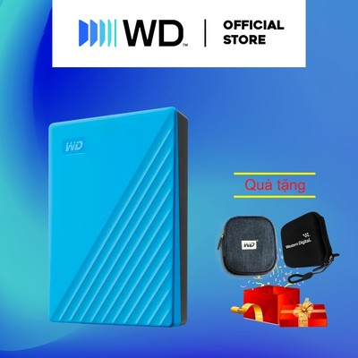 Ổ cứng di động Western Digital WD My Passport 2.5'' USB 3.2 2TB Xanh - WDBYVG0020BBL