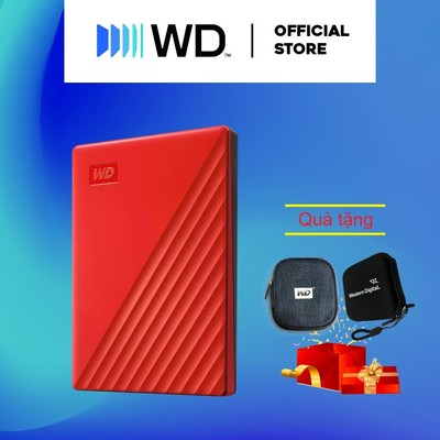 Ổ cứng di động Western Digital WD My Passport 2.5'' USB 3.2 2TB - WDBYVG0020BRD