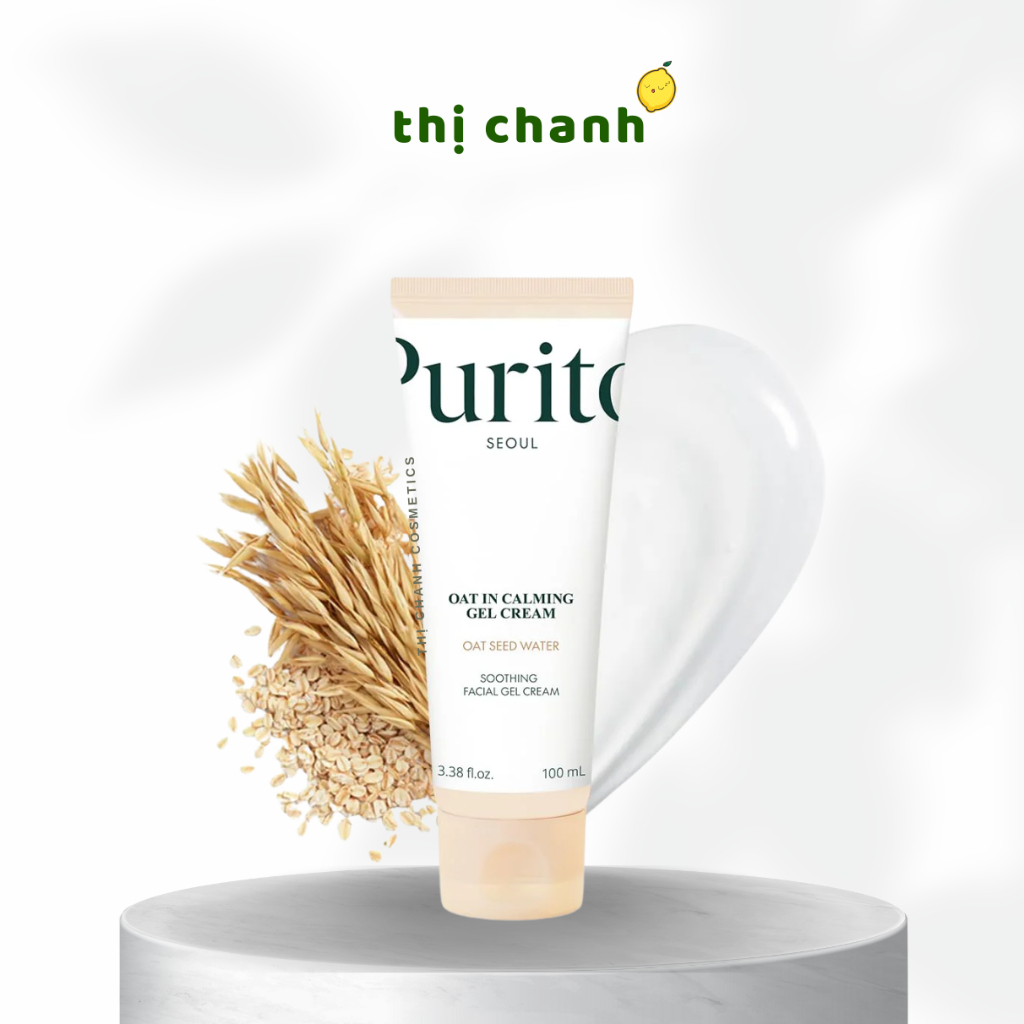 (Hàng Công Ty) Gel Dưỡng Ẩm, Làm Dịu Yến Mạch PURITO Oat-in Calming Gel Cream 100ml
