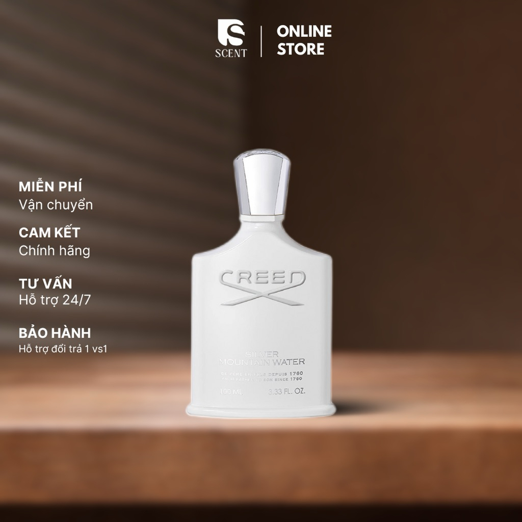 [SSCENT] Creed silver mountain water | Nước hoa