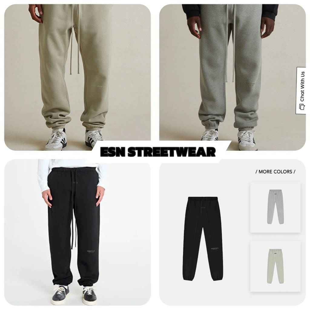 [CHÍNH HÃNG] Sweapants Essentials Fear Of God SS25 Classic Authentic, Quần nỉ Essentials chính hãng