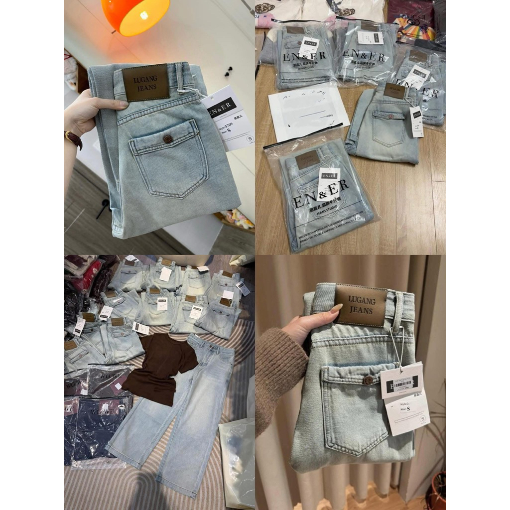 JEANS XUÔNG 2 TÚI SAU QCCC 92cm #5709