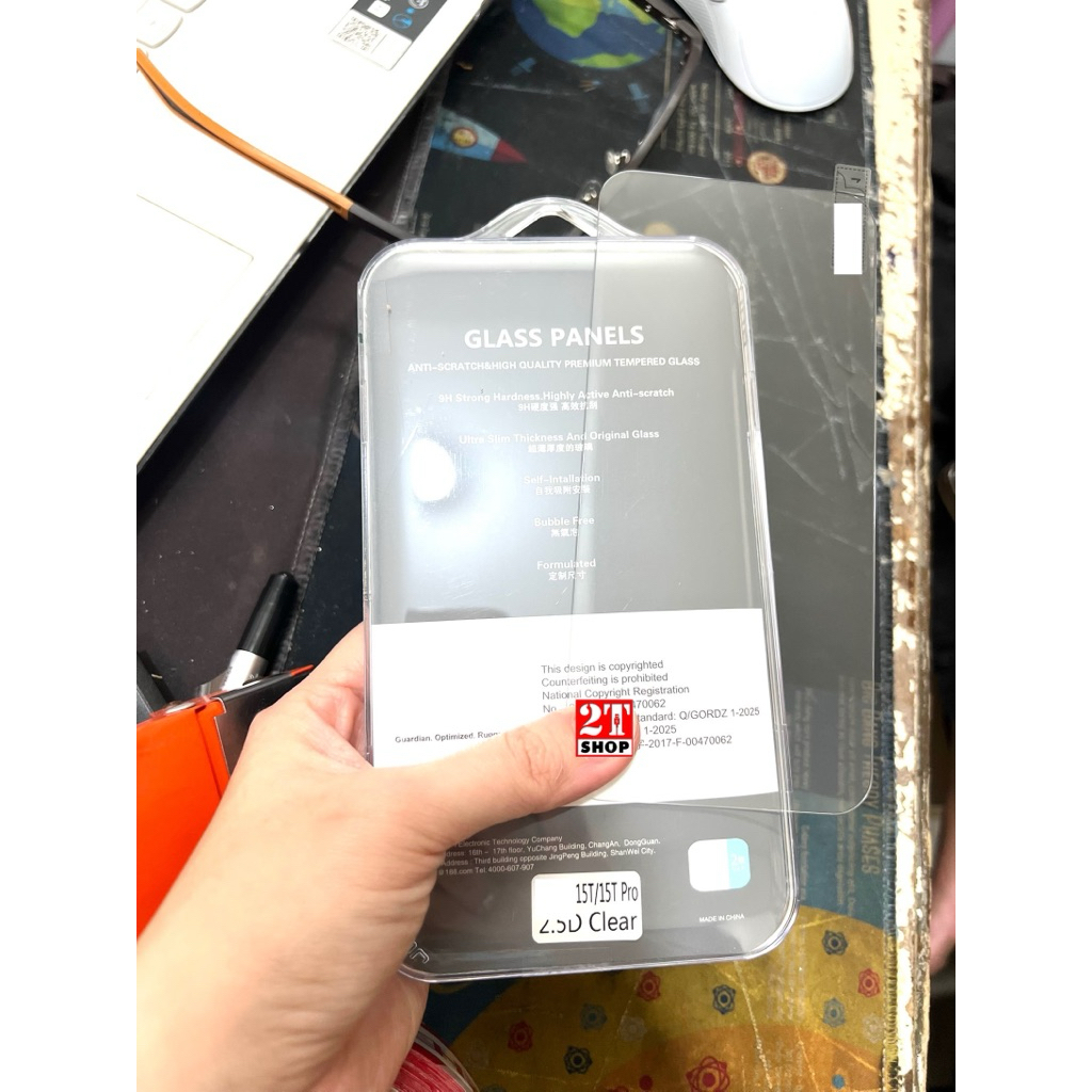 KÍNH CƯỜNG LỰC GOR XAOMI 15, XAOMI 15T/ 15T PRO FULL MÀN HÌNH, KÍNH TRONG