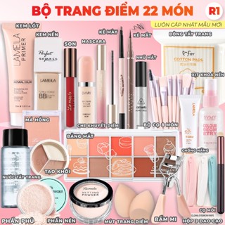 Bộ Trang Điểm Đầy Đủ Bộ Makeup /Trang Điểm Cá Nhân /Trang Điểm Đi Tiệc / Set Trang Điểm 8-24 Món Kem Nền, Phấn Phủ, Son